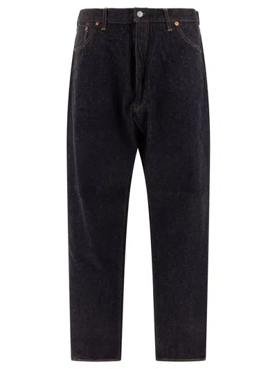 Kaptain Sunshine Straight-leg Selvedge Jeans In Blue
