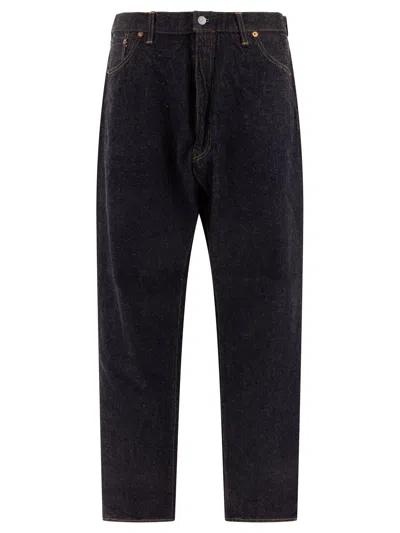 Kaptain Sunshine Straight-leg Selvedge Jeans In Blue