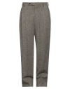 Kaptain Sunshine Man Pants Khaki Size 32 Wool