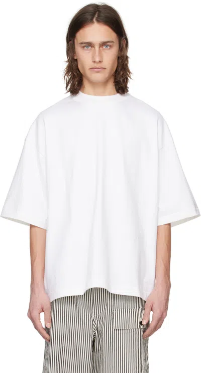 Kaptain Sunshine Off-white Tube T-shirt In Off White