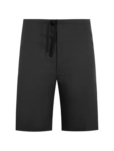 Kaptain Sunshine Poplin Shorts In Black