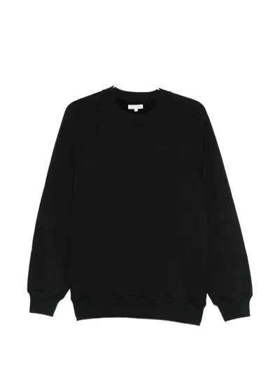 Kaptain Sunshine Raglan Long-sleeve Sweatshirt In Black