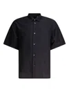 Kaptain Sunshine Short-sleeve Button-down Shirt In Blue