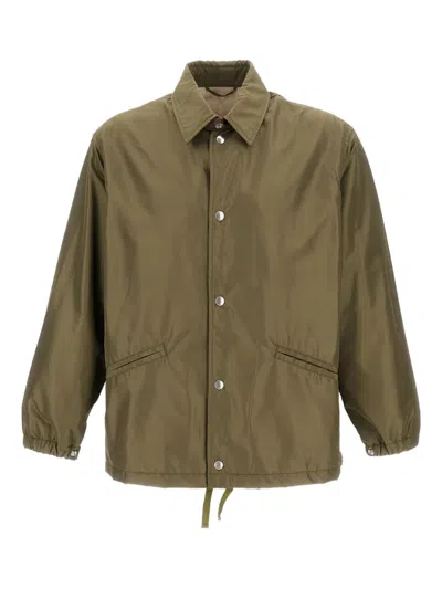 Kaptain Sunshine Snap-closure Side-pockets Jacket In Green