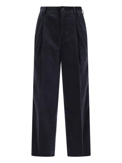 Kaptain Sunshine Cordhose Aus Samt In Blau