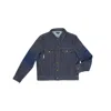 Kapture Blue Men's Denim Jacket In Blue