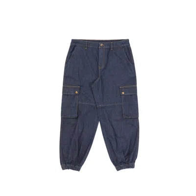 Kapture Blue Men's Denim Jogger Pants