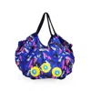 Kapture Blue Mogols - Art Jog Foldable Eco Bag In Blue