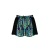 Kapture Green Men's Future Dive Shorts In Green