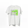 Kapture Men's Furture In Our Hands On Earth And Space Printed Tee - White In White