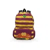 Kapture Purple Mogols - Tommy Burger Two In One Foldable Backpack In Purple