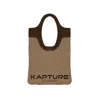Kapture Women's Par Tote Bag - Brown In Brown