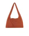 Kara Rhinestone-embellished Triangular Shoulder Bag In Red