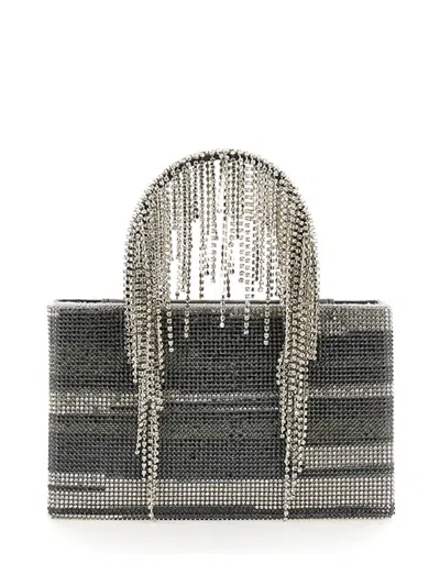 Kara Bag With Crystals In Orange