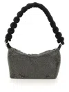 Kara Bag With Knotted Handle In Grey