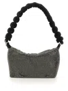 Kara Bag With Knotted Handle In Grey