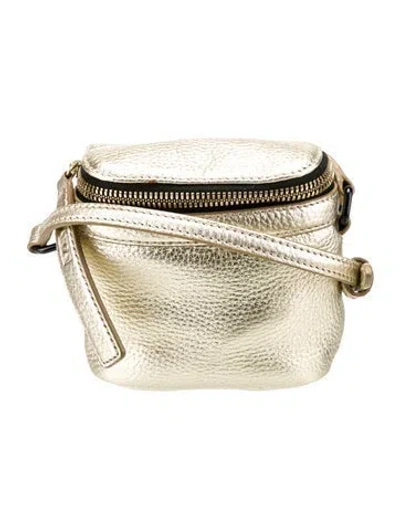Pre-owned Kara Belt Bag In Gold