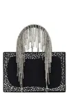 Kara Nappa Leather Chain Strap Handbag In Black