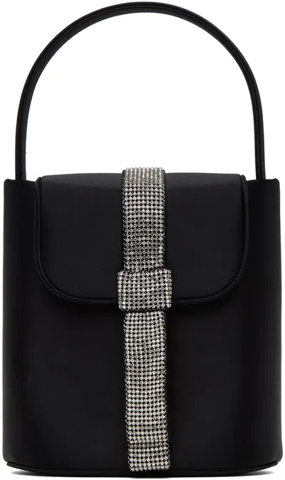 Kara Black Loop Bag