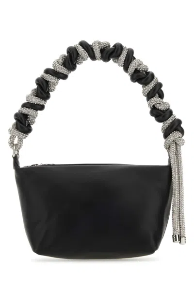 Kara Black Nappa Leather Handbag