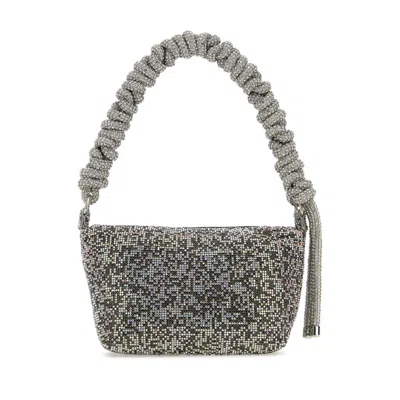 Kara Black Rhinestones Handbag