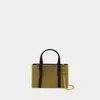 Kara Bow Midi Shopper Bag In Gold