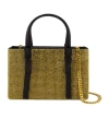 Kara Bow Midi Shopper Bag In Brown