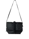 Kara Cobra Braided Shoulder Bag In Black