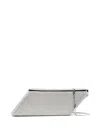 Kara Crystal-embellished Box-shaped Shoulder Bag In Weiss