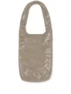Kara Crystal Mesh Wine Cooler Shoulder Handbag In Neutrals