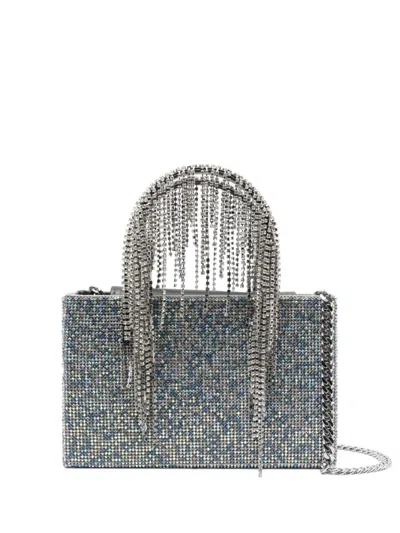 Kara Crystal-embellishment Tote Bag In Blue