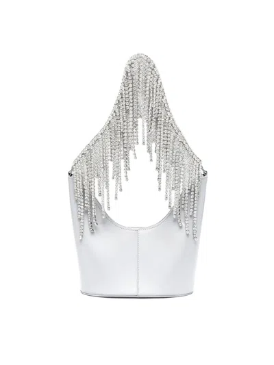 Kara Crystal Fringe Bean Shoulder Bag