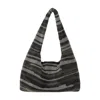 Kara Crystal Mesh Armpit Hobo Bag