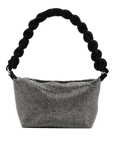 KARA CRYSTAL MESH COBRA POUCH