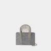 Kara Crystal-embellishment Tote Bag In Blue