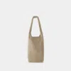 Kara Crystal Mesh Wine Cooler Shoulder Bag -  - Mesh - Beige In Beige