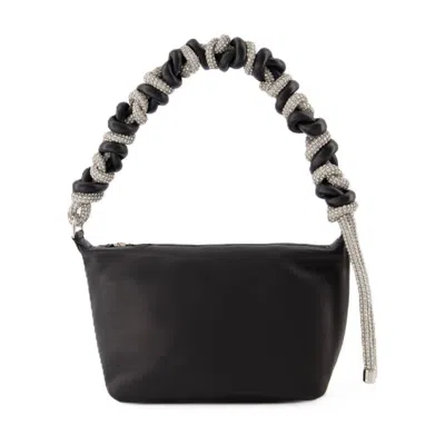 Kara Crystal Phone Cord Hobo Bag