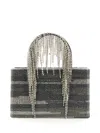 Kara Crystal-adorned Top Handle Bag In Multicolor