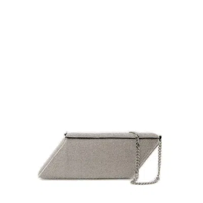 Kara Embellished Box In Silver