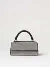 Kara White Crush Crystal-embellished Mini Bag In White