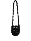 Kara Knot Tech Pouch Shoulder Bag In Black