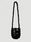 Kara Knot Tech Pouch Shoulder Bag In Black