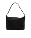 Kara Lattice Braided-strap Tote Bag In Black