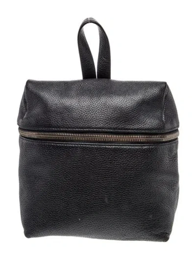 Pre-owned Kara Leather Backpack In Black