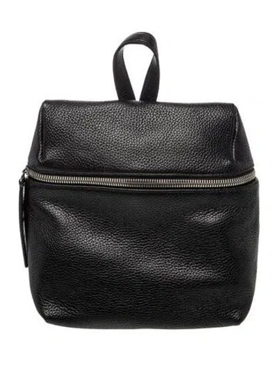 Pre-owned Kara Leather Backpack In Black