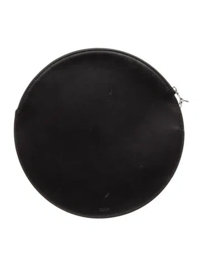 Pre-owned Kara Leather Evening Bag In Gray