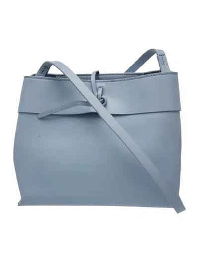 Pre-owned Kara Leather Shoulder Bag In Blue
