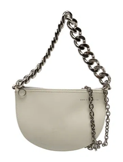 Pre-owned Kara Leather Shoulder Bag In Neutral