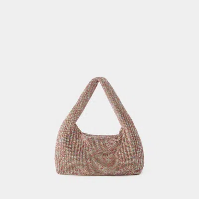 Kara Sac Mini Crystal Mesh Armpit -  - Polyster - Pink Pixel