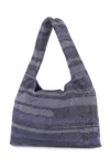 Kara Multicolor Rhinestones Mini Handbag In Purplestreak